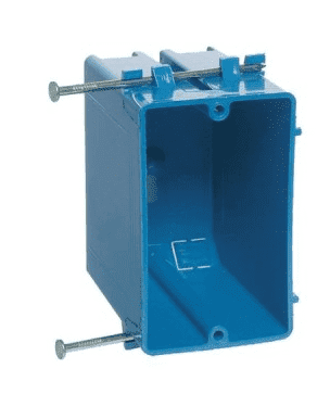 Blue junction box